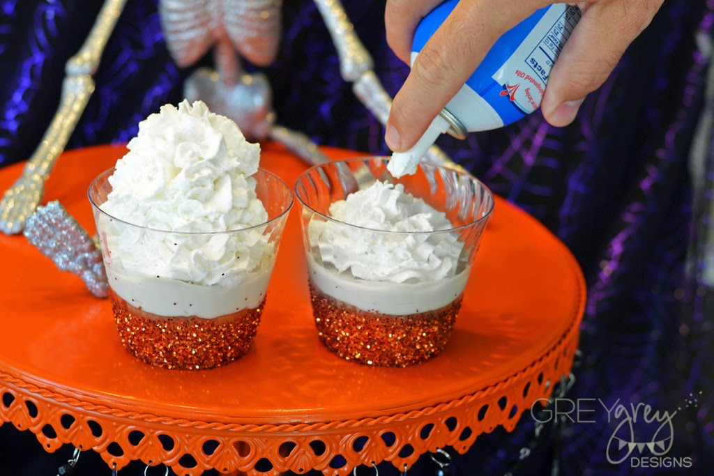 GreyGrey Designs Snack Pack Halloween BooNana Poke Cake Pudding Cups!