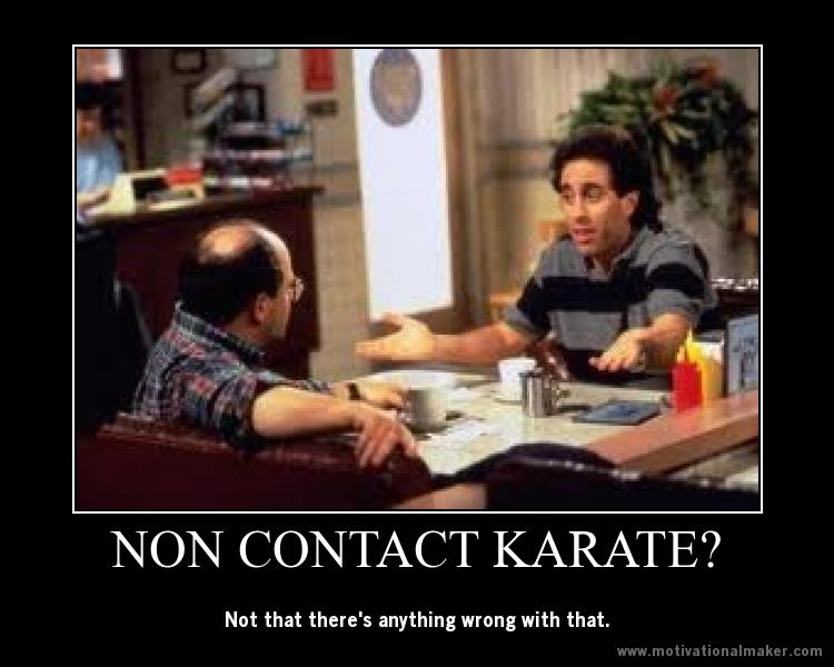 Kihon Wasa Non Contact Karate??? funny