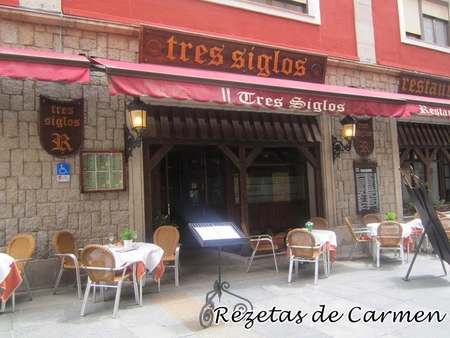 Restaurante tres siglos, tradición en el centro de Ávila