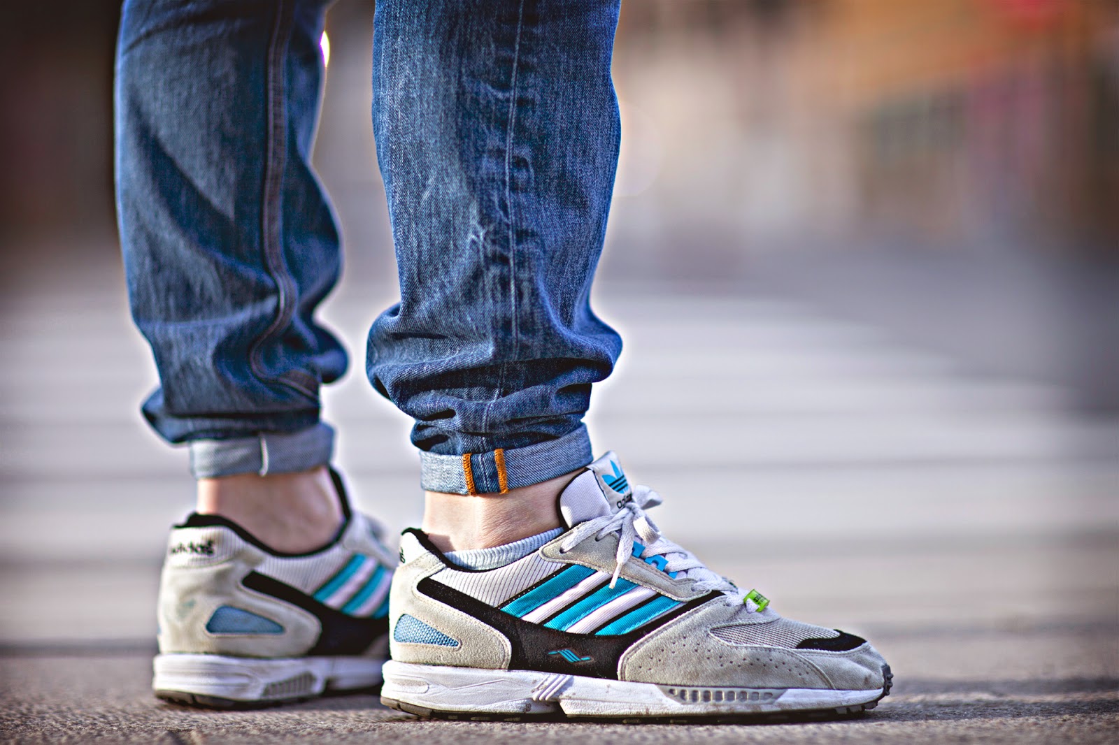 Adidas ZX 8000 на ноге