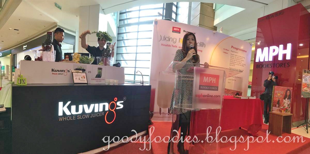 GoodyFoodies Juicing for Health with Kuvings Whole Slow Juicer
