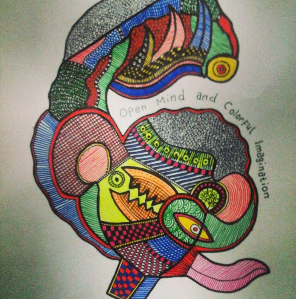 Open Mind and Colorful Imagination