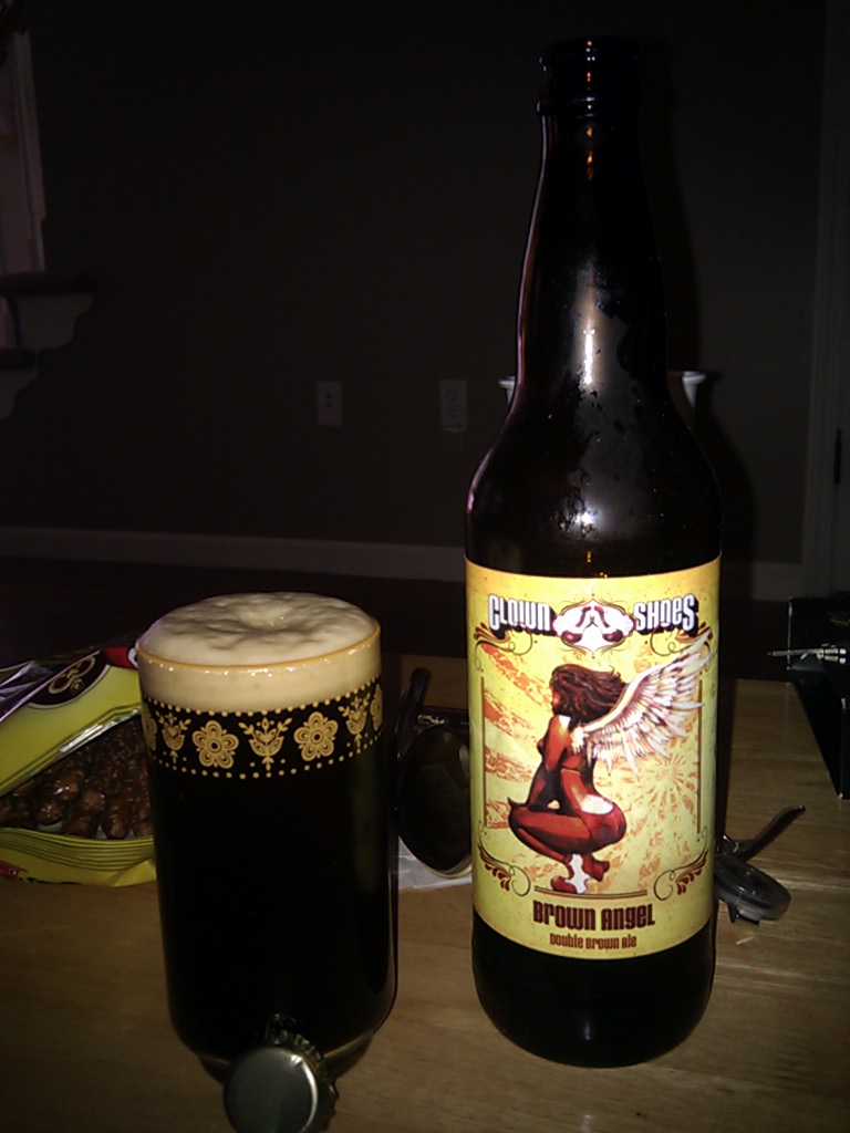 Clown Shoes Brewery�s Brown Angel Double Brown Ale I Clown Shoes Brewery�s Brown Angel Double Brown Ale I