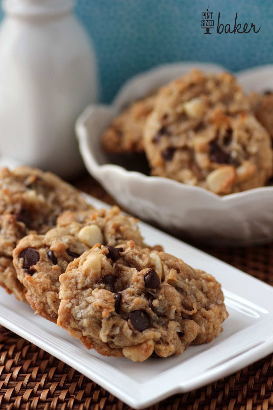 Macadamia Nut Chocolate Chip Cookies with Coconut Pint Sized Baker
