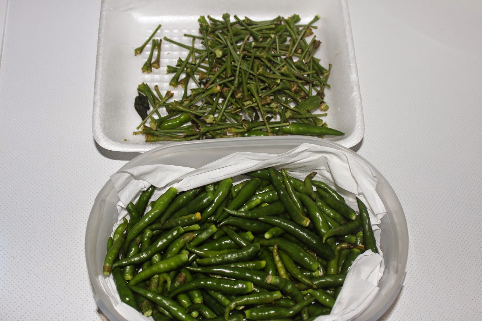 SavisPassions How to Preserve Green Chillies Fresh more than a month. Kitchen Basics