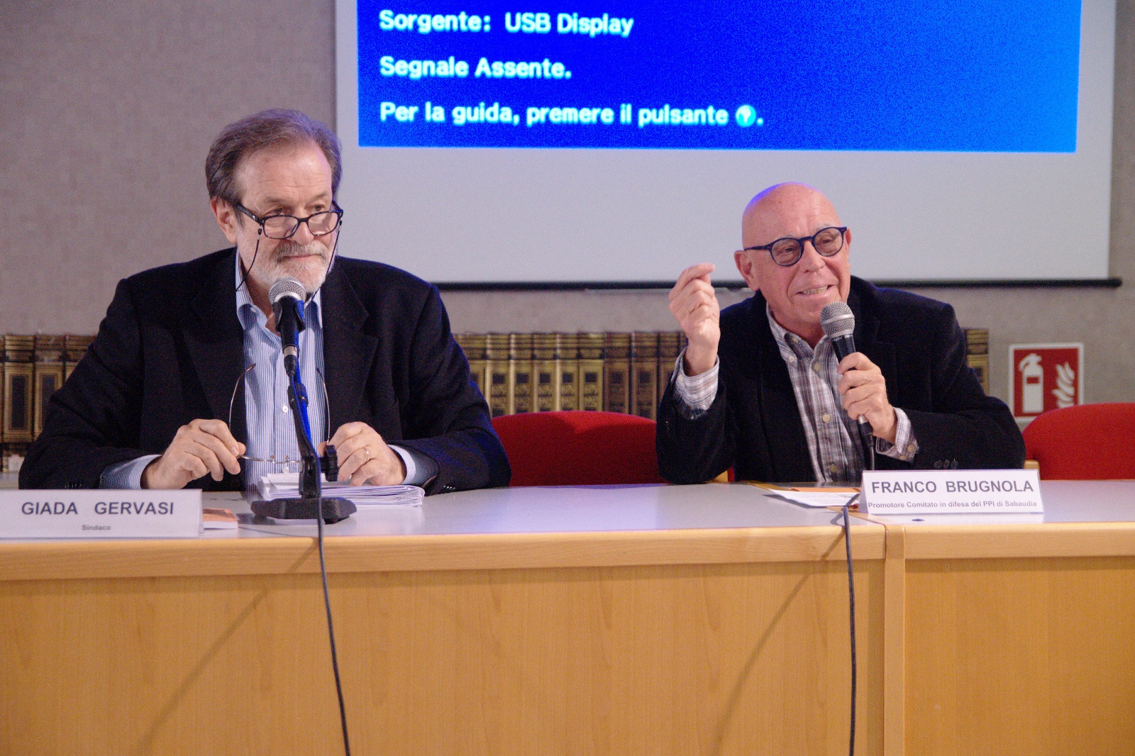 CONVEGNO "QUALE FUTURO PER I PPI? IL PUNTO DI PRIMO INTERVENTO DI SABAUDIA NON DEVE MORIRE"