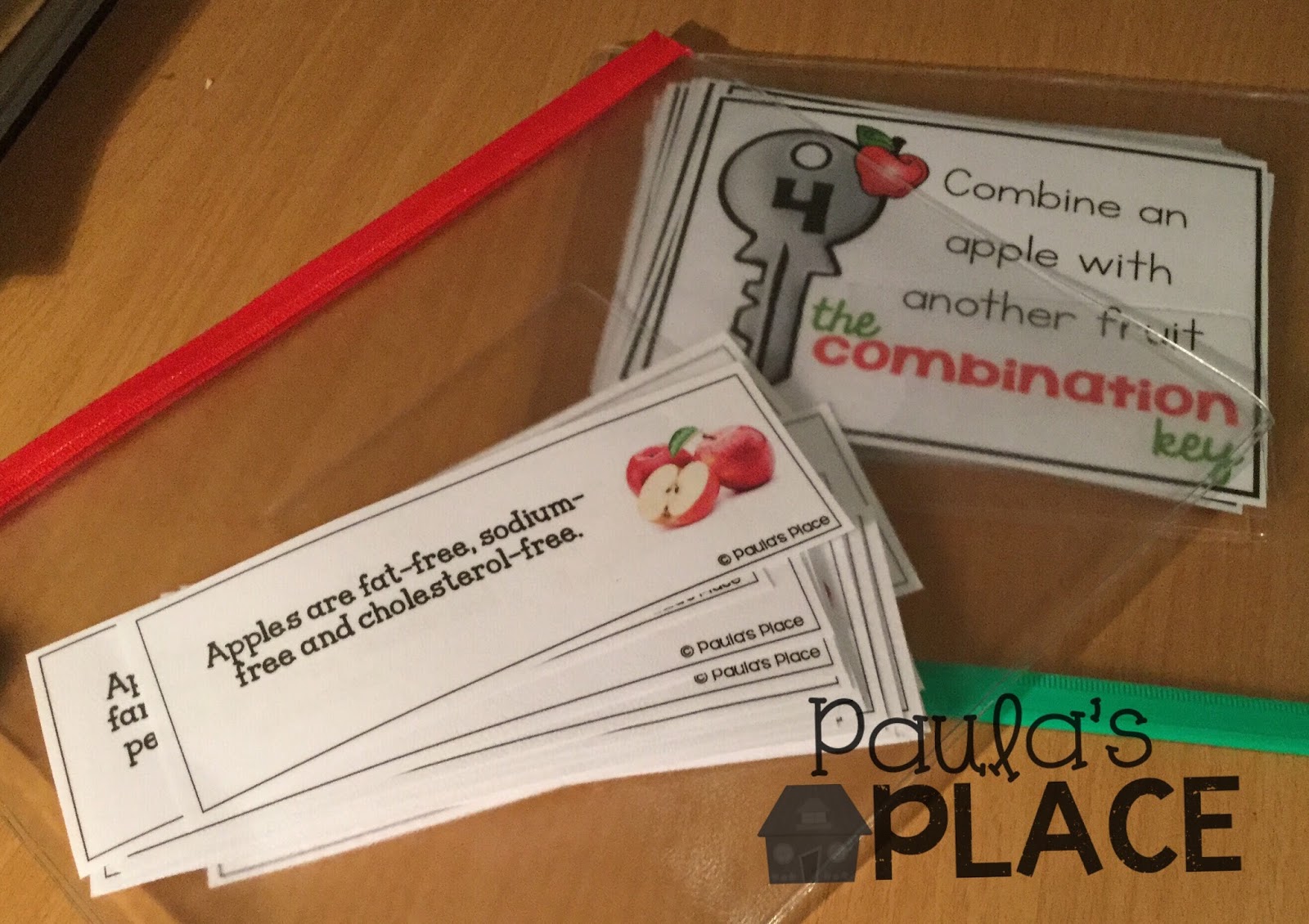 Paula's Place Apples, Apples and More Apples Writing Prompts and