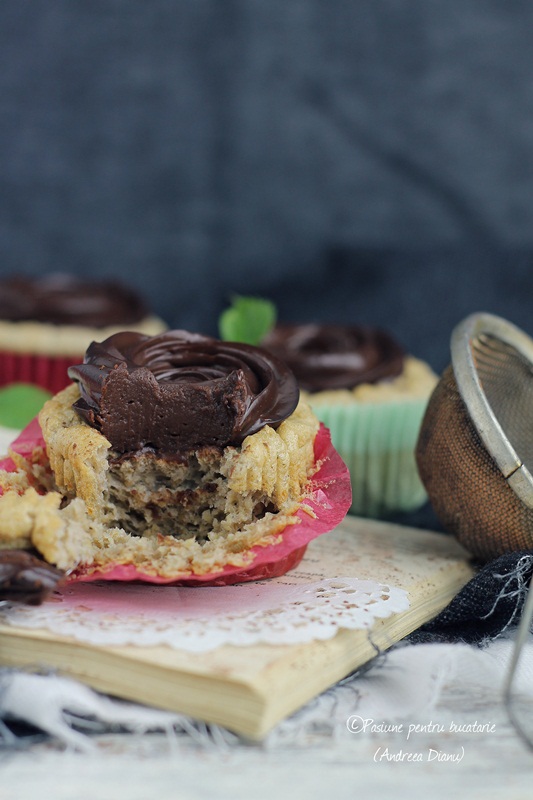 Pasiune pentru bucatarie Cupcakes cu ciocolata Dukan