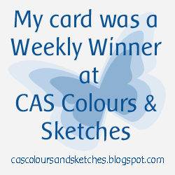 CAS Colours & Sketches - Weekly Winner