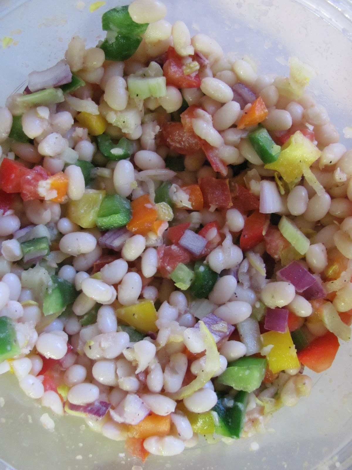 Healthy Choices Warm White Bean Salad