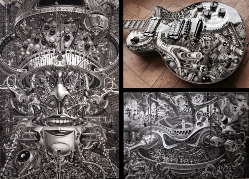 00-Samuel-Gomez-Massive-Detailed-Drawings-and-a-Guitar-www-designstack-co