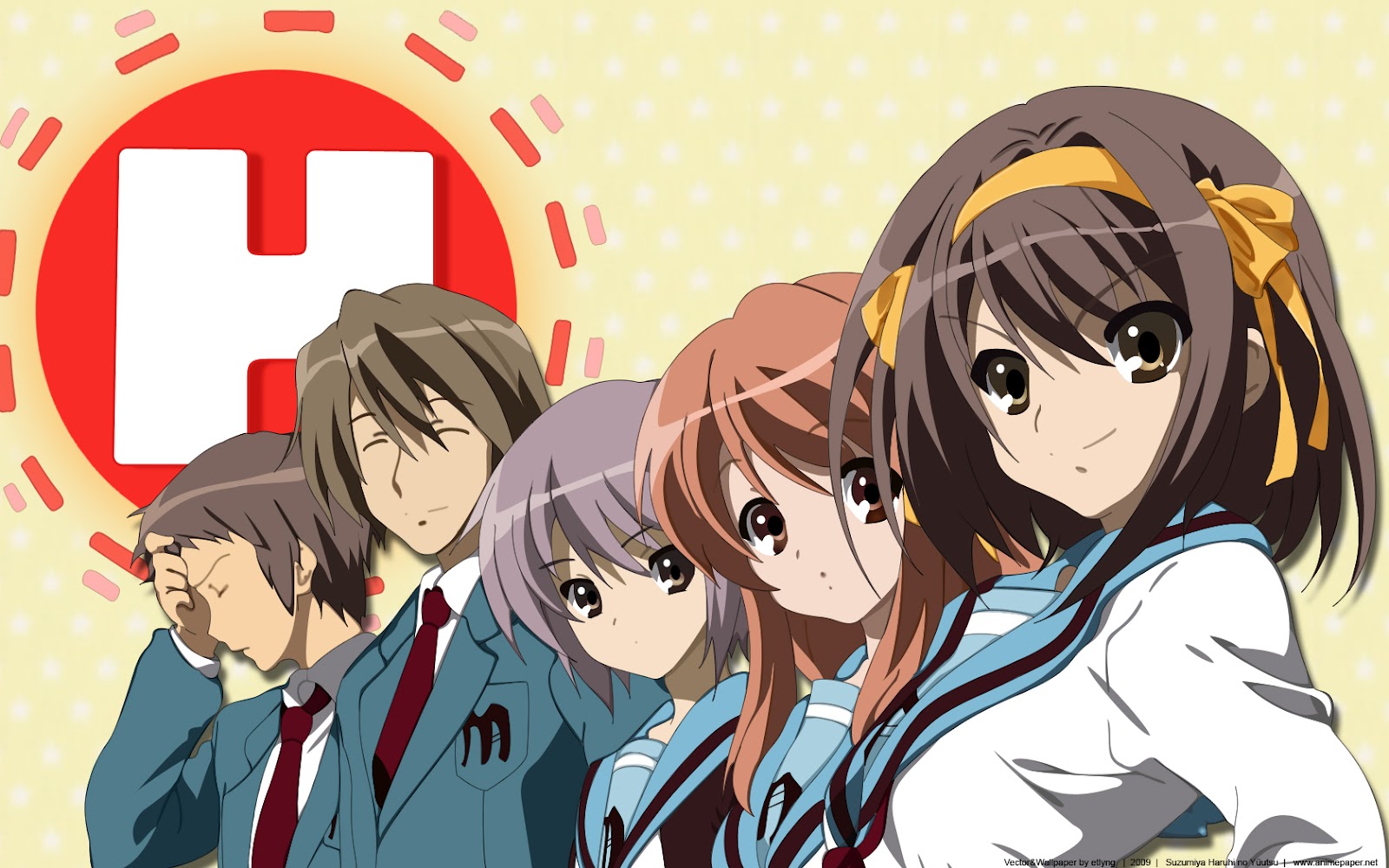 Suzumiya Haruhi Wallpaper 2 | Anime Wallpaper Free