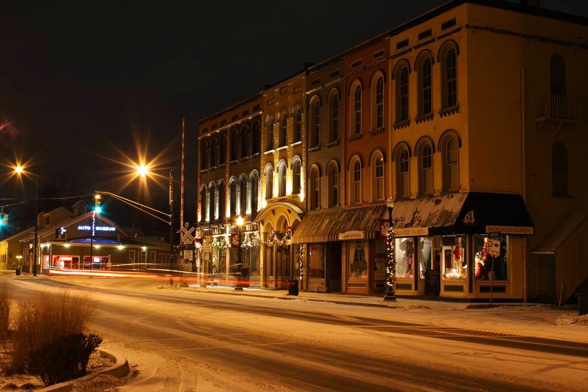 Michigan Exposures Ypsilanti at Night