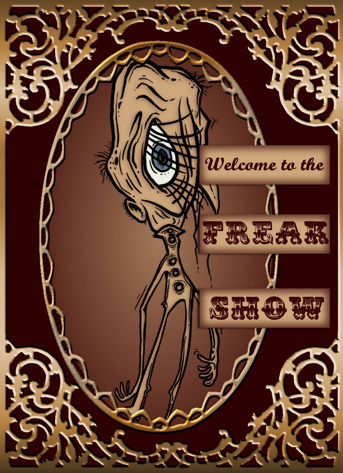 carnival freakshow font