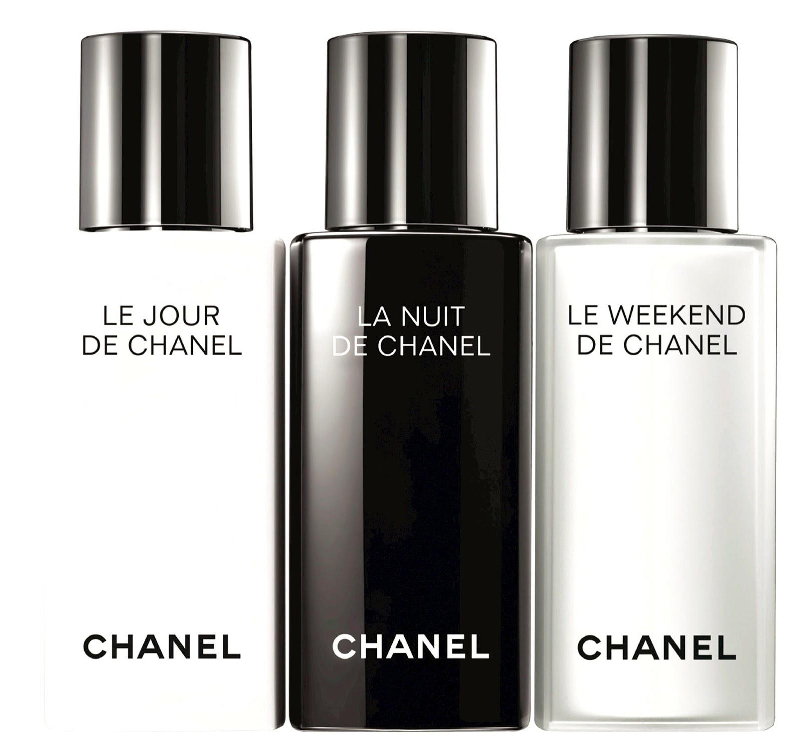 Make Up For Dolls: 28 days later. Chanel Le Jour, La Nuit, Le Weekend