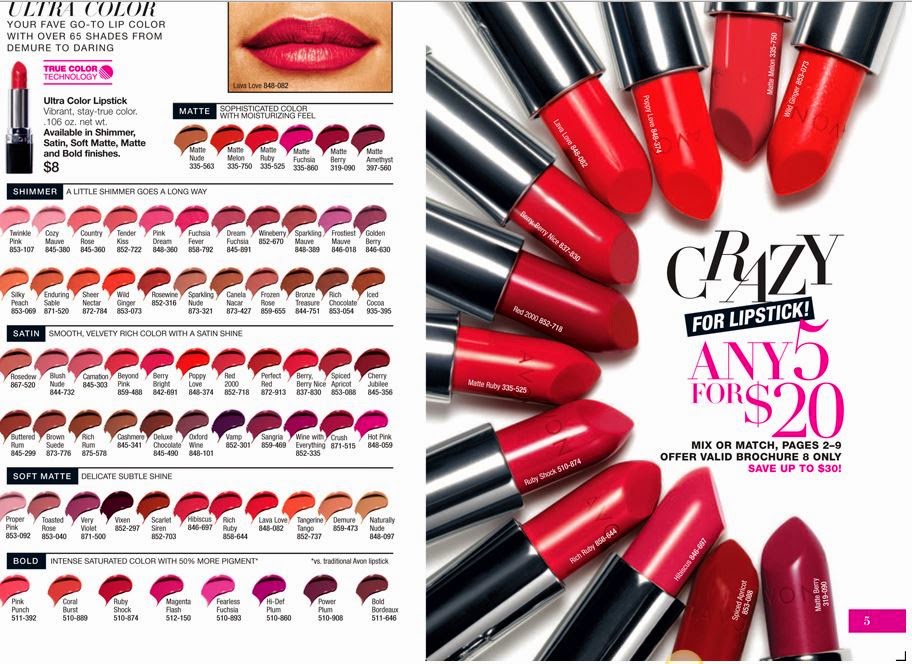 Avon Crazy For Lipstick | Campaign 8 2015