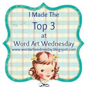 Top 3 at Word Art    Wednesday