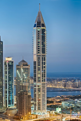 23 Marina, Dubai, World's second tallest residential building, Marina Waterfront, Hafeez Contractor