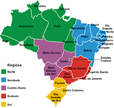 Atual configuração do território brasileiro