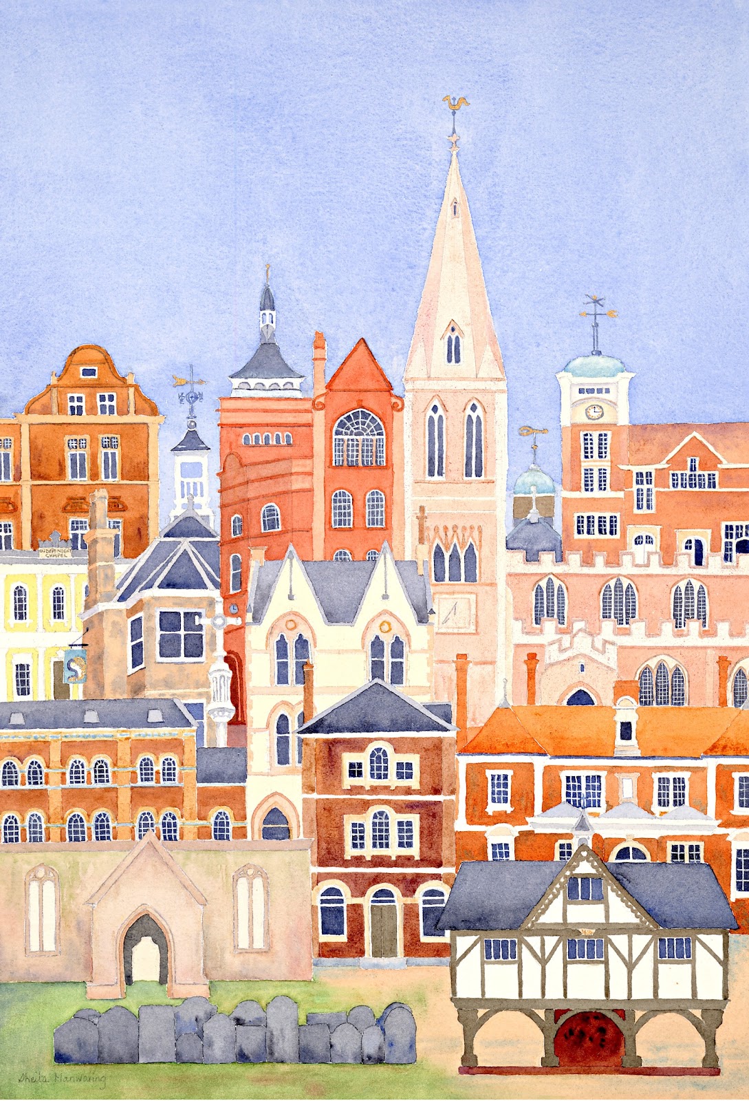 Harborough Artists Cluster Market Harborough provides a warm