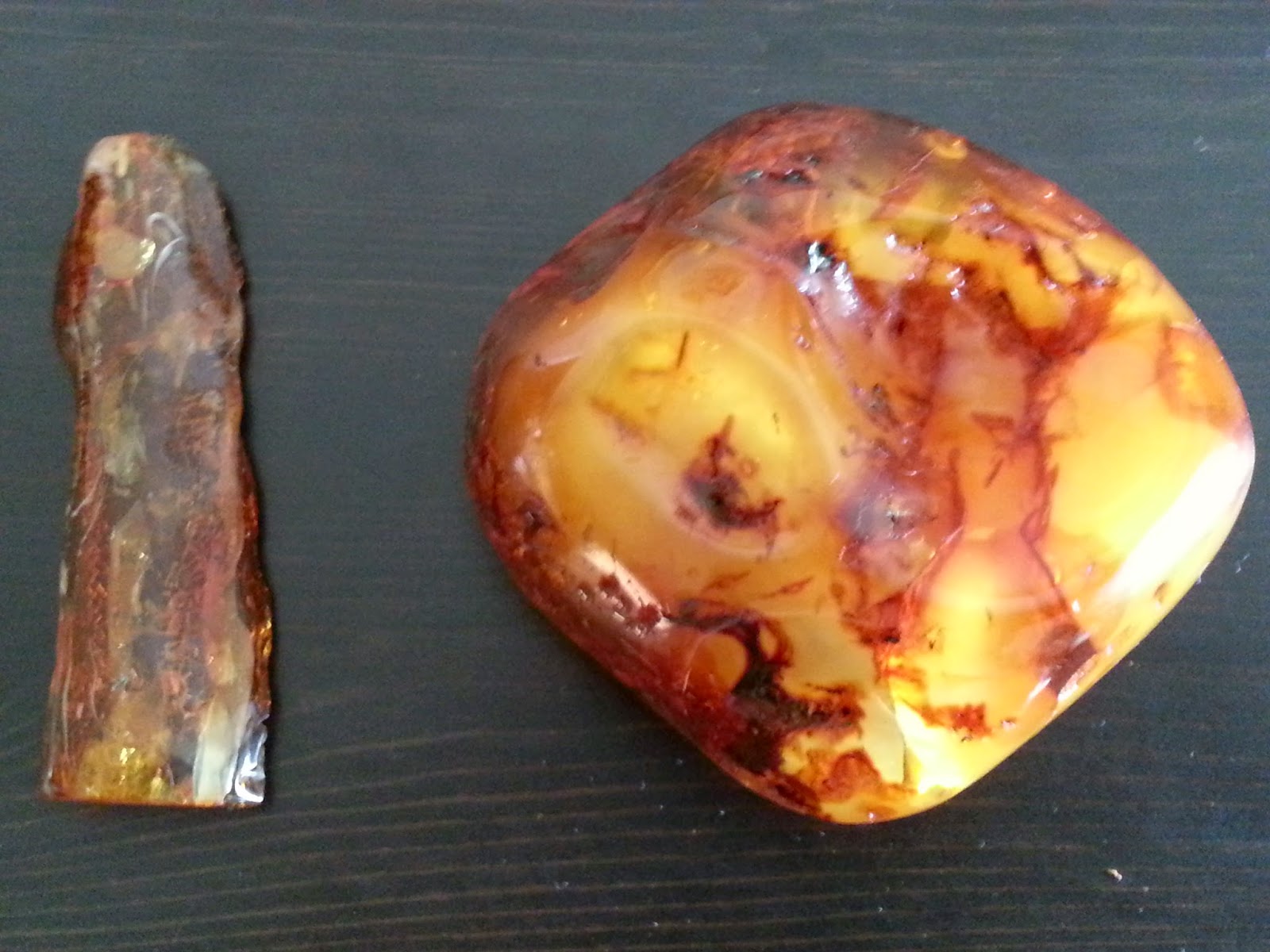 Fake or not fake Real Raw Baltic sea Amber stone Acetone test and