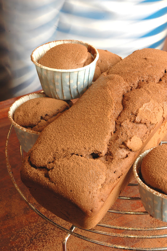 Chocolate Cupcakes with Halva Buttercream Frosting