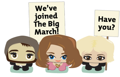 We've Joined The Big March - Have You?
