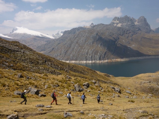 Huayhuash: Lago Viconga