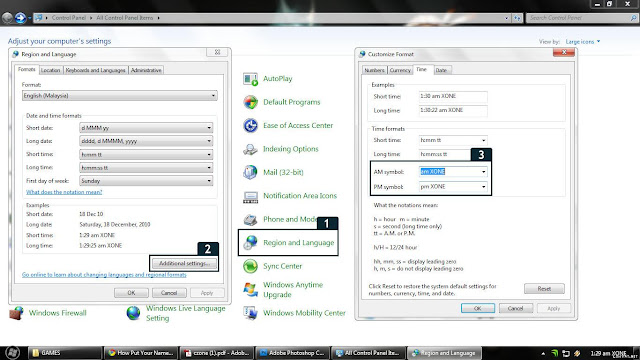 aplication and game: Tutorial Cara Membuat Nama Kita Muncul Di Taskbar