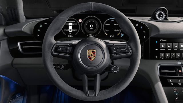 Porsche Taycan elétrico chega ao Brasil - preço R$ 589 mil Porsche Taycan elétrico chega ao Brasil - preço R$ 589 mil