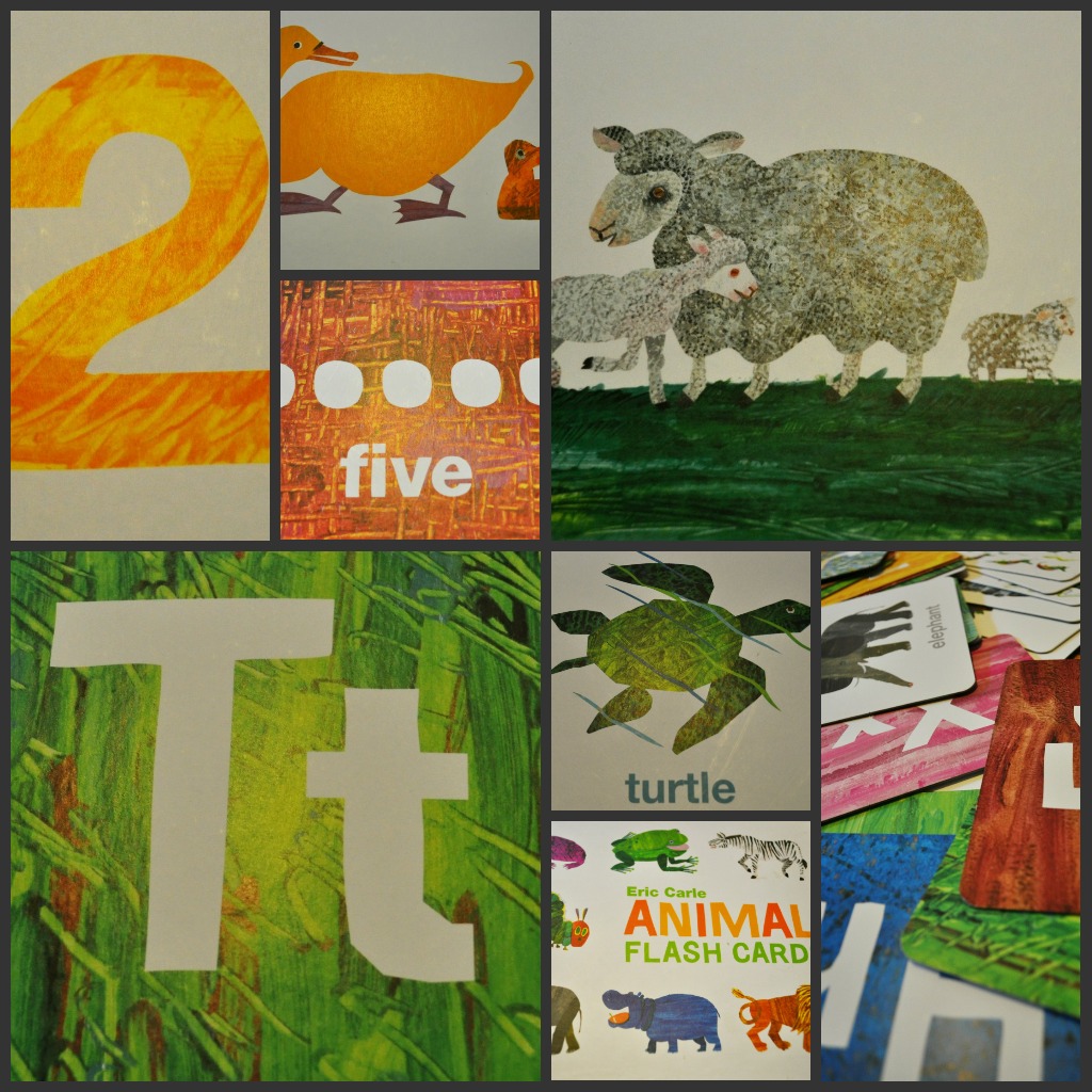 Kidamerinks My Favorite Things Eric Carle Flash Cards