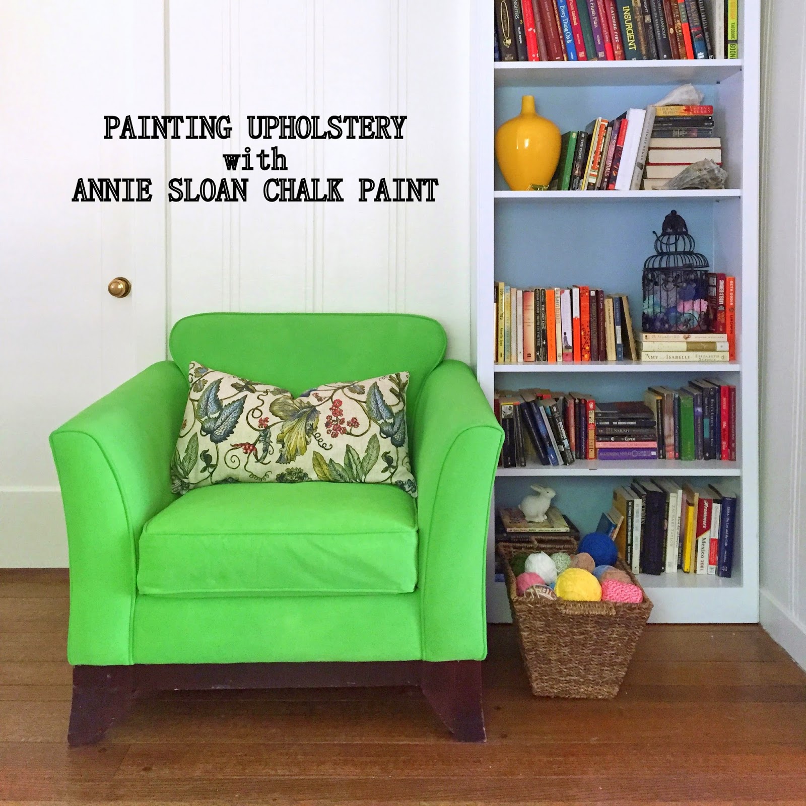 How To Paint Upholstery With Chalk Paint Barnaclebutt