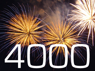 4000 usuarios registrados ya en la web! - 4000