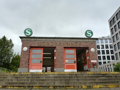 nordbahnhof, sbahn, Zug, tunnel, mauer