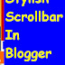 How to customize scroll bar With Jscroll Panel Blogger