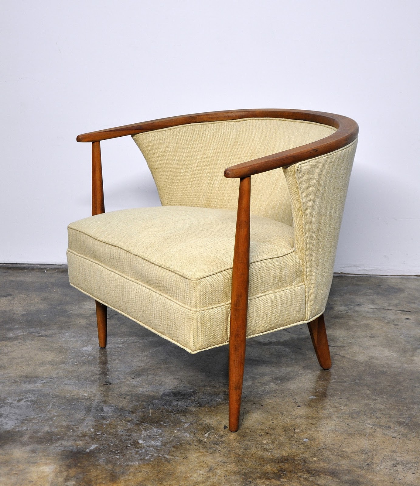 SELECT MODERN: Kodawood Barrel Back Club Lounge Chair