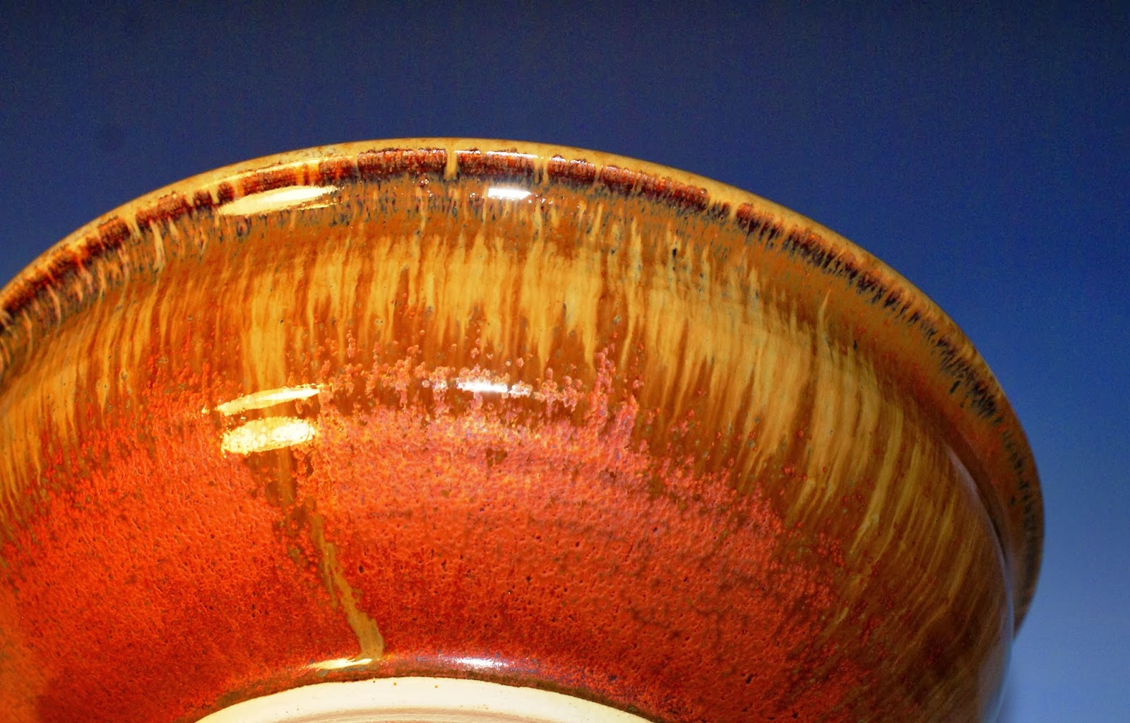 Scottpotter Aug/Sept 2013 Cone 6 Kiln Run Orange Street and Nutmeg