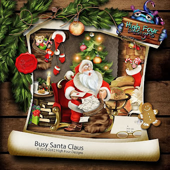 Busy Santa Claus