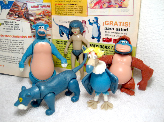 el libro de la selva muñecos