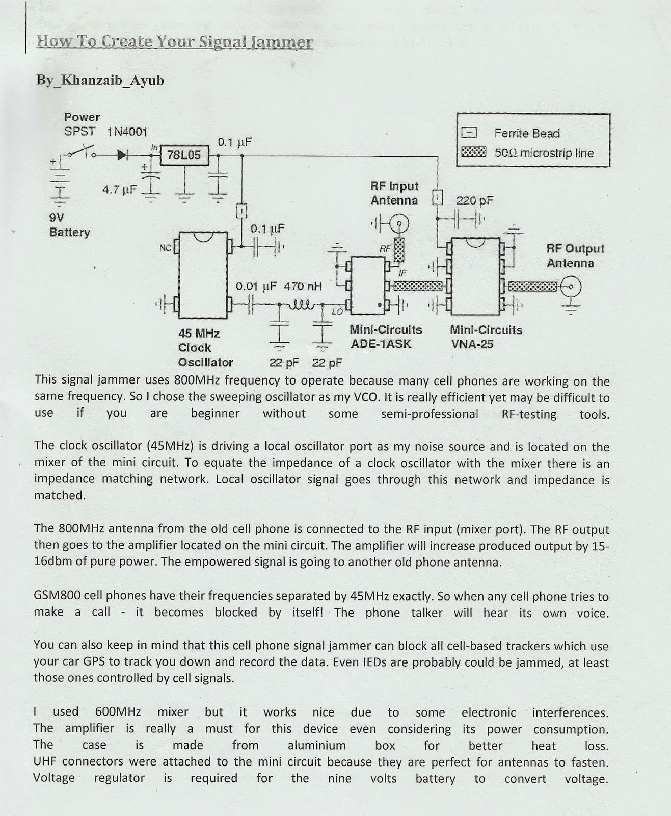 All Electronic Circuit Diagram : 06/21/14