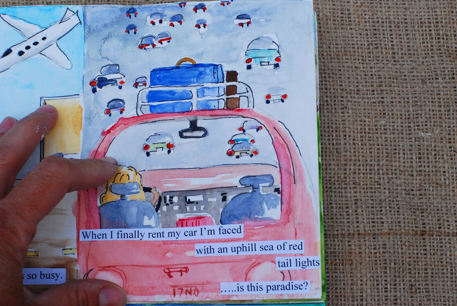 that artist woman How to Make a Tunnel Book