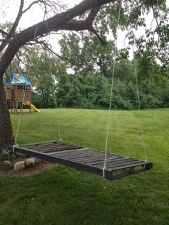Pin Buster Diy Outdoor Pallet Swing Bed Proven
