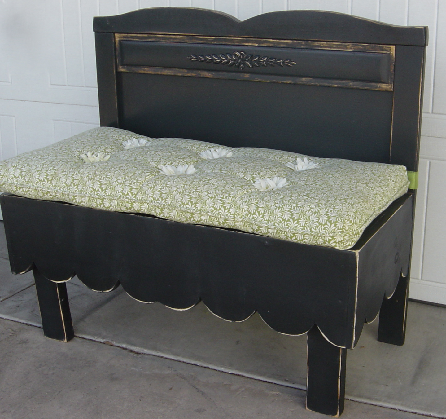 The Backyard Boutique by Five to Nine Furnishings Black Distressed