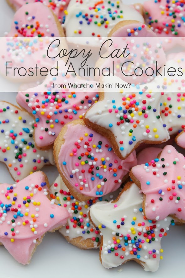 Whatcha Makin' Now? Frosted Cutout Cookies (like those yummy Frosted