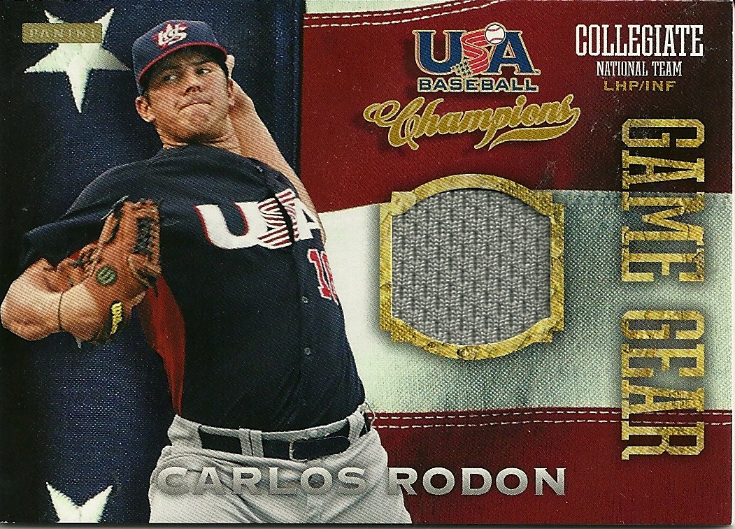The Snorting Bull A Pair of Panini USA Baseball Cards