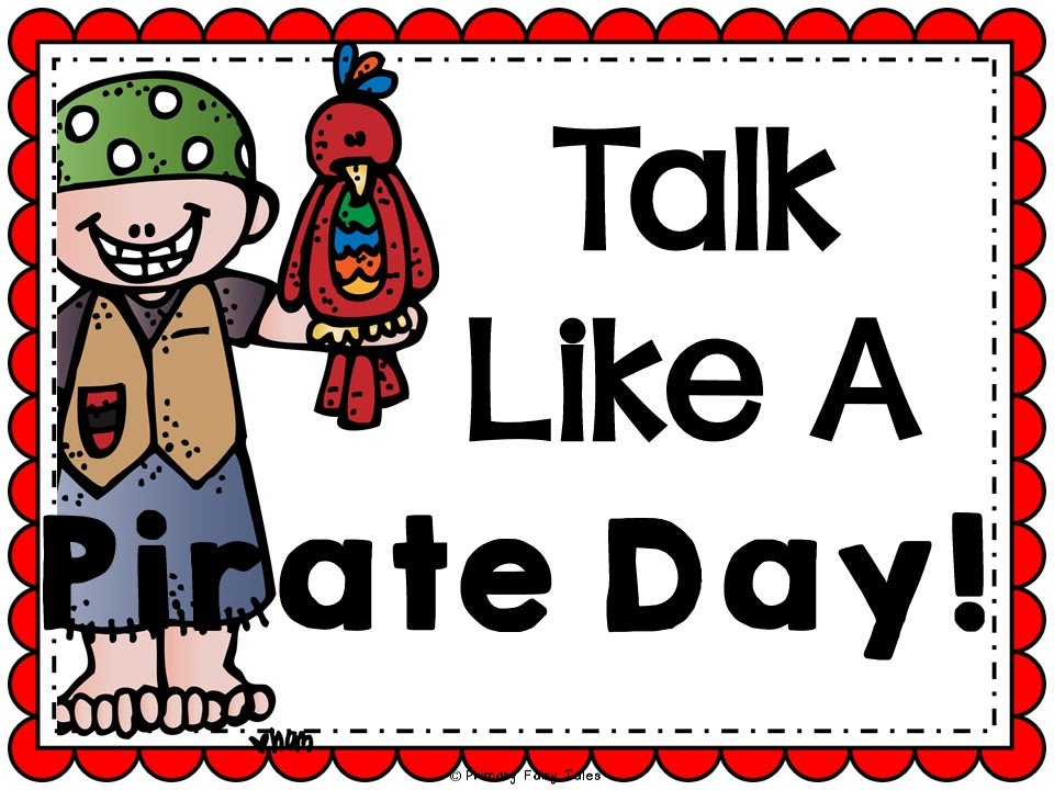 Primary Fairy Tales Celebrating National Talk Like a Pirate Day