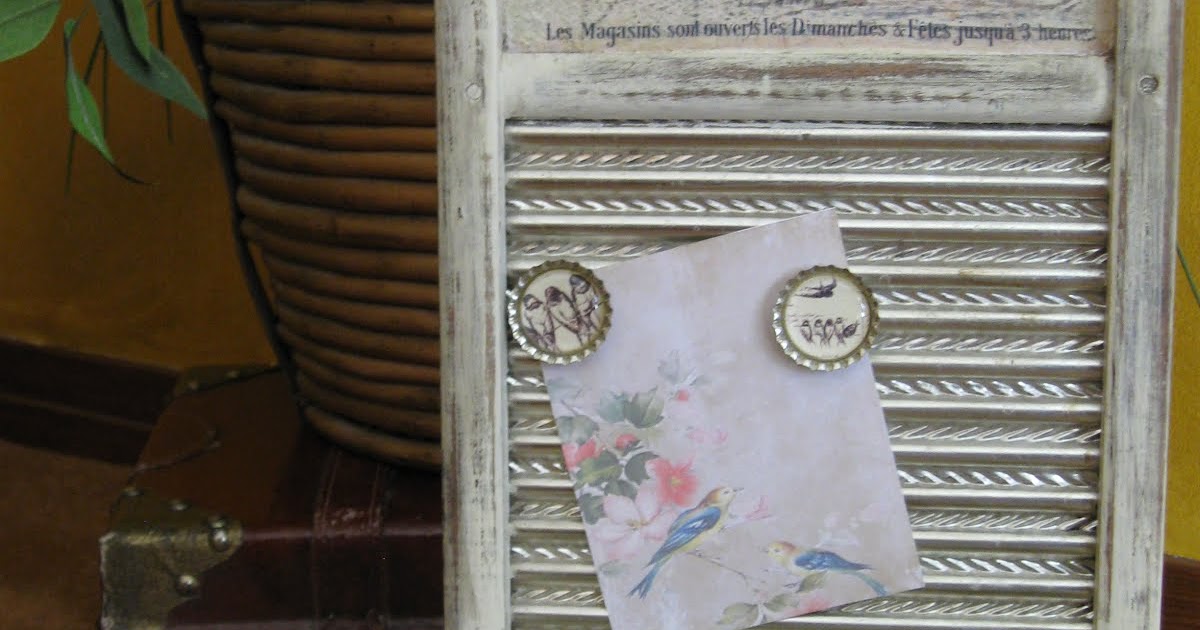 Dippity Dot Washboard Memo Board/Letter Holder