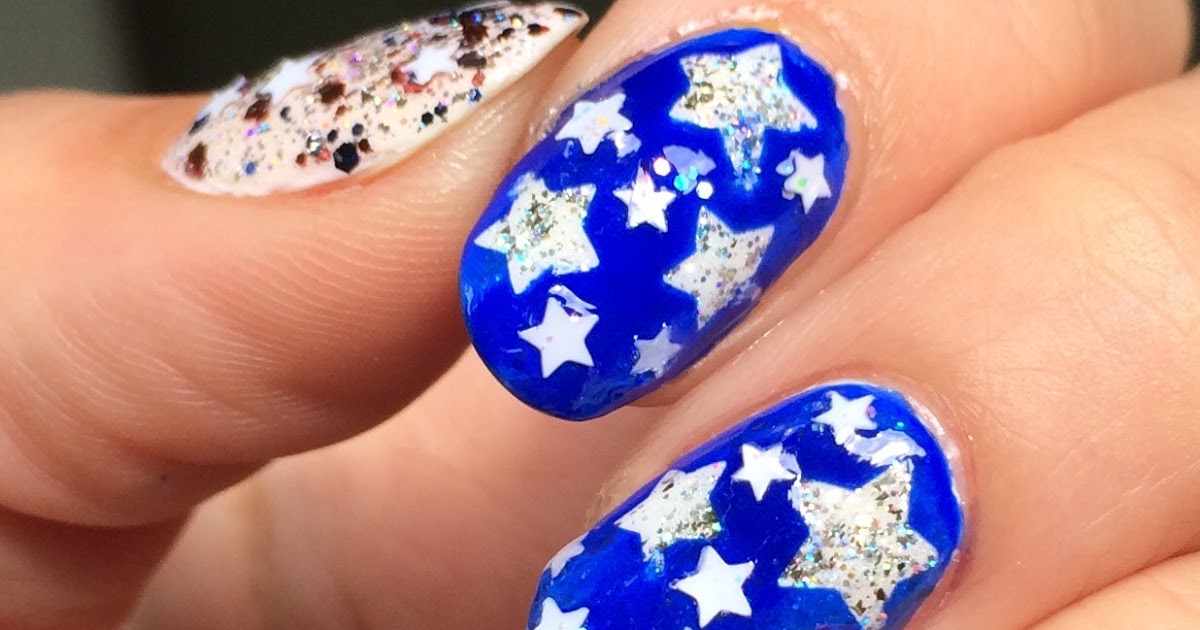 american nail art picture