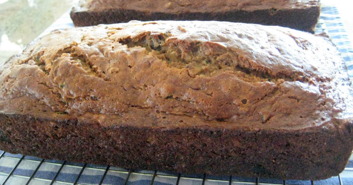 Equal Opportunity Kitchen Zucchini Banana Bread with Walnuts and Raisins