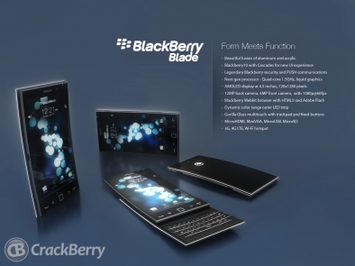 BlackBerry Blade Concept Will Become Reality?